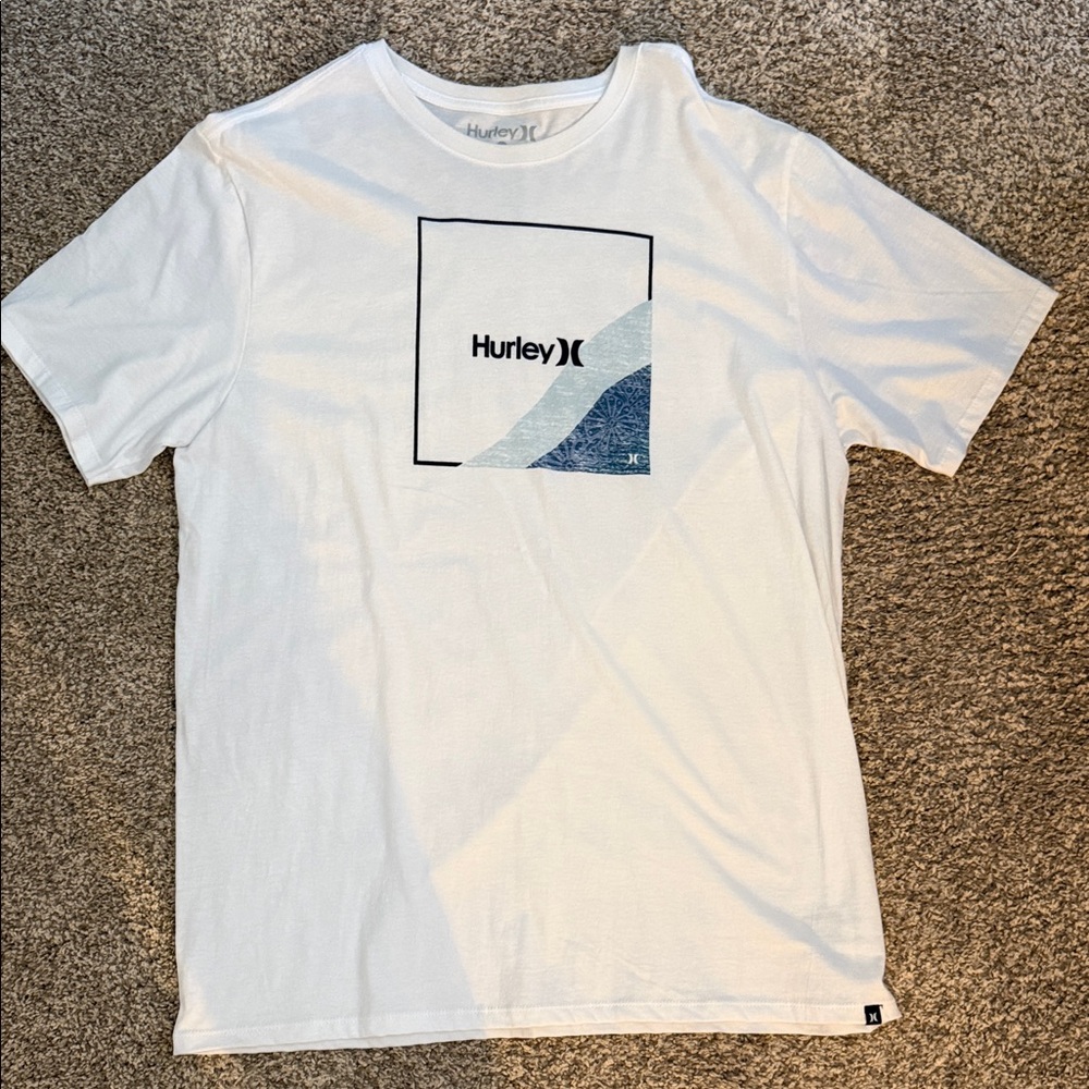 Hurley Men's Graphic White Tee